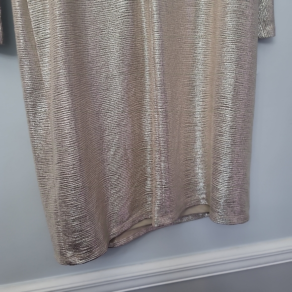 Lauren Ralph Lauren Faux Wrap Cocktail Dress - Picture 12 of 13